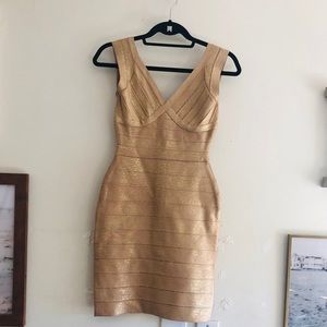 Herve Leger Bondage Dress